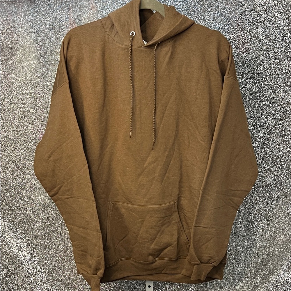 Hanes Men's Brown Hoodie